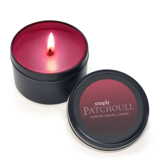 Patchouli Travel Tin Soy Candle