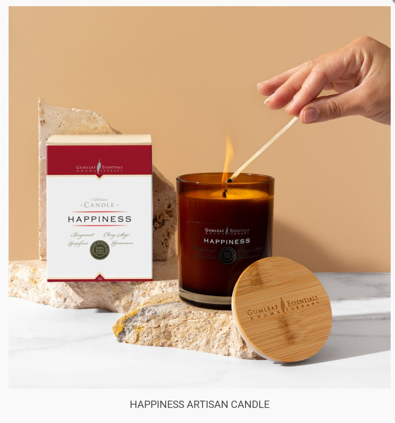 Happiness Artisan Candle