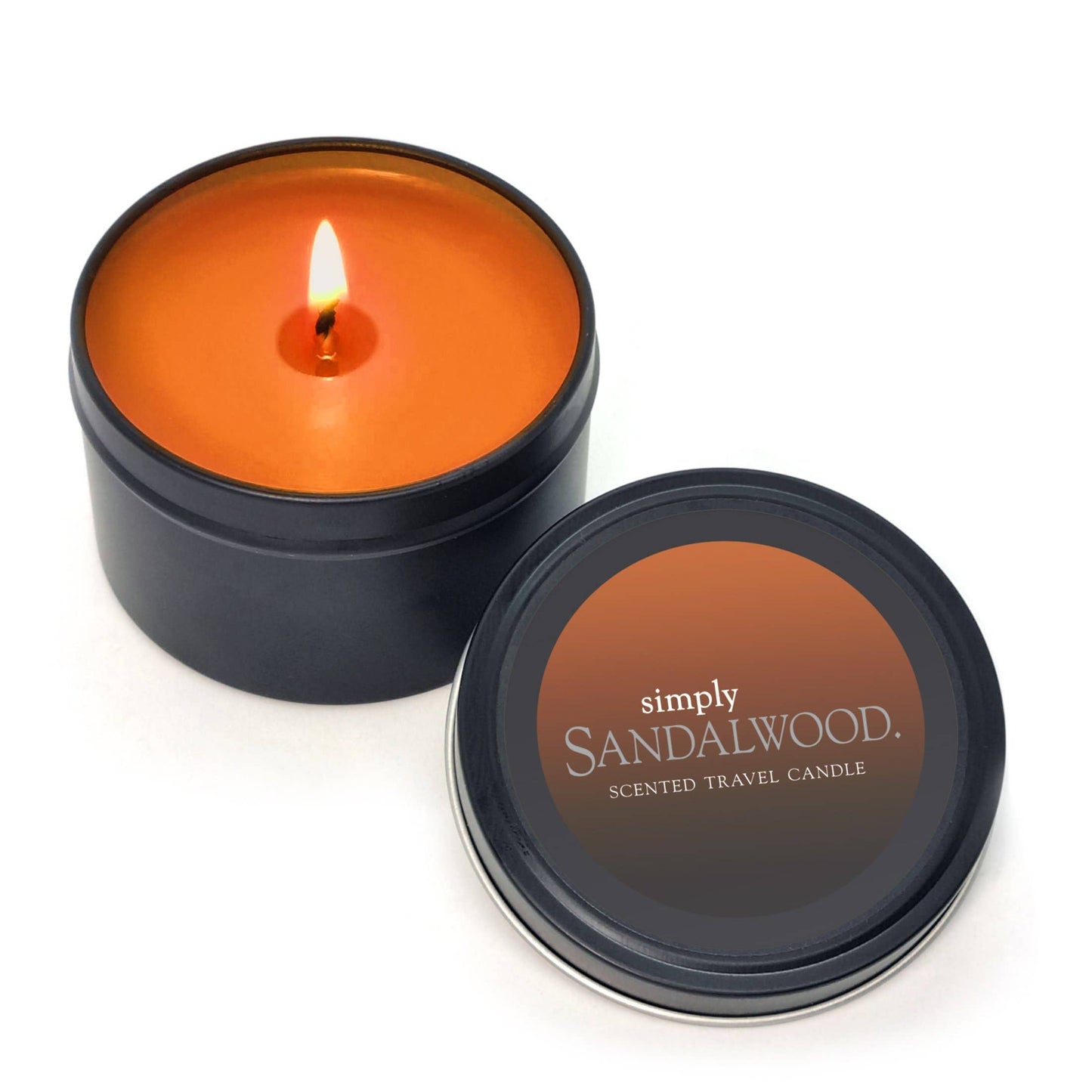 Sandalwood Travel Tin Soy Candle